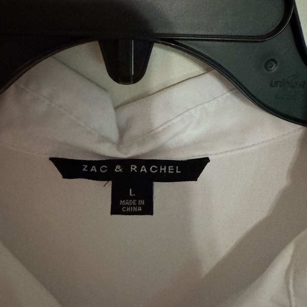 Zac & Rachel Crisp White Blouse - Picture 2 of 2